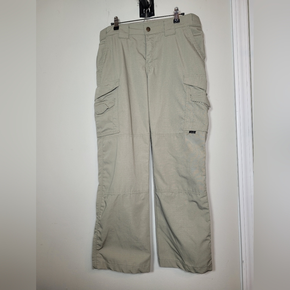 Tru-Spec Beige Tactical Rip Stop Cargo Pants sz 8 / 30